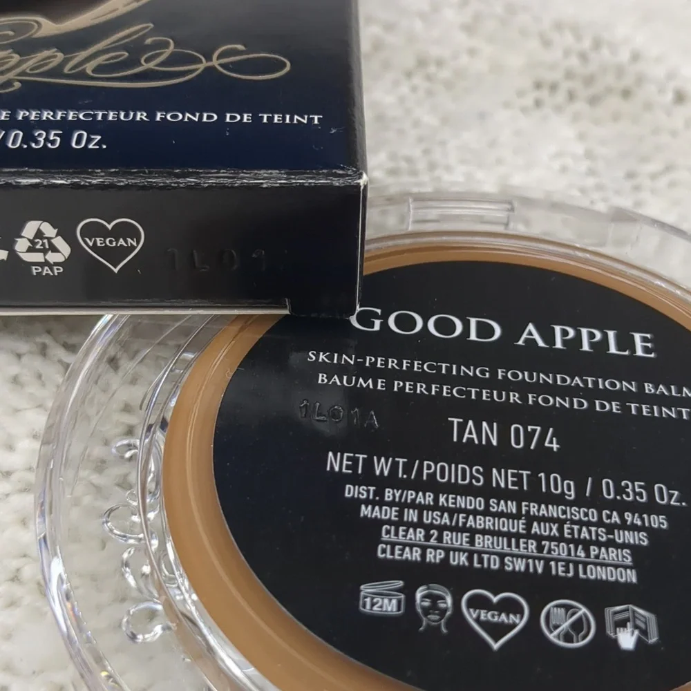 KVD Beauty Good Apple Skin-perfecting Foundation Balm in Tan(074), 10g/0…